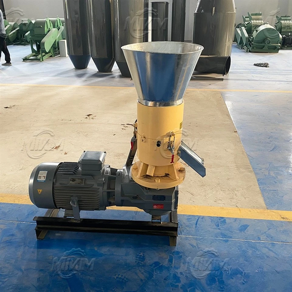 OEM Wood Sawdust Fuel Pellet Making Machine With Electric And Diesel Engine high quality